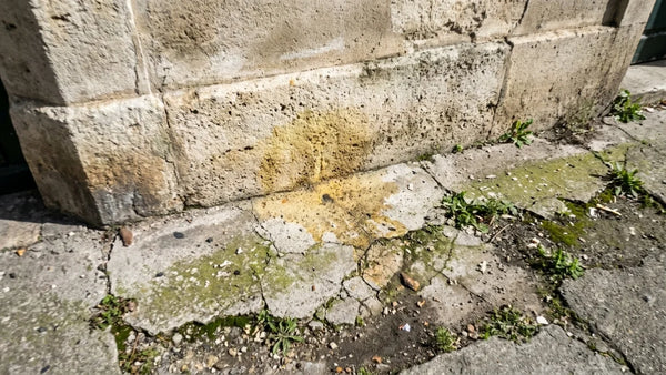 Urine odor lingers on sidewalks for weeks